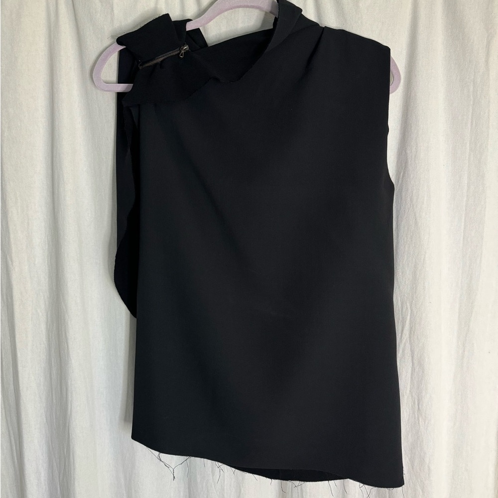 Lanvin Black Elegant Garment